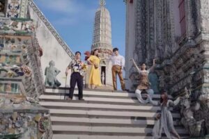 King the land escena en Tailandia